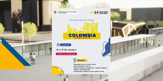 5ta Feria de servicios Colombia en Madrid